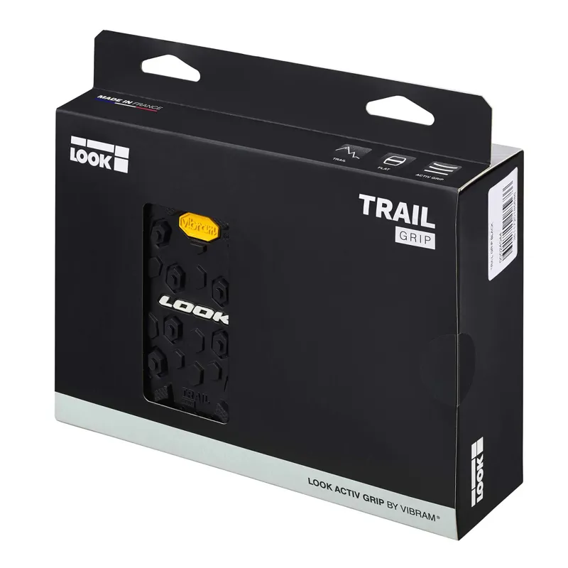 Look Trail Grip Flat Pedal - Black-2
