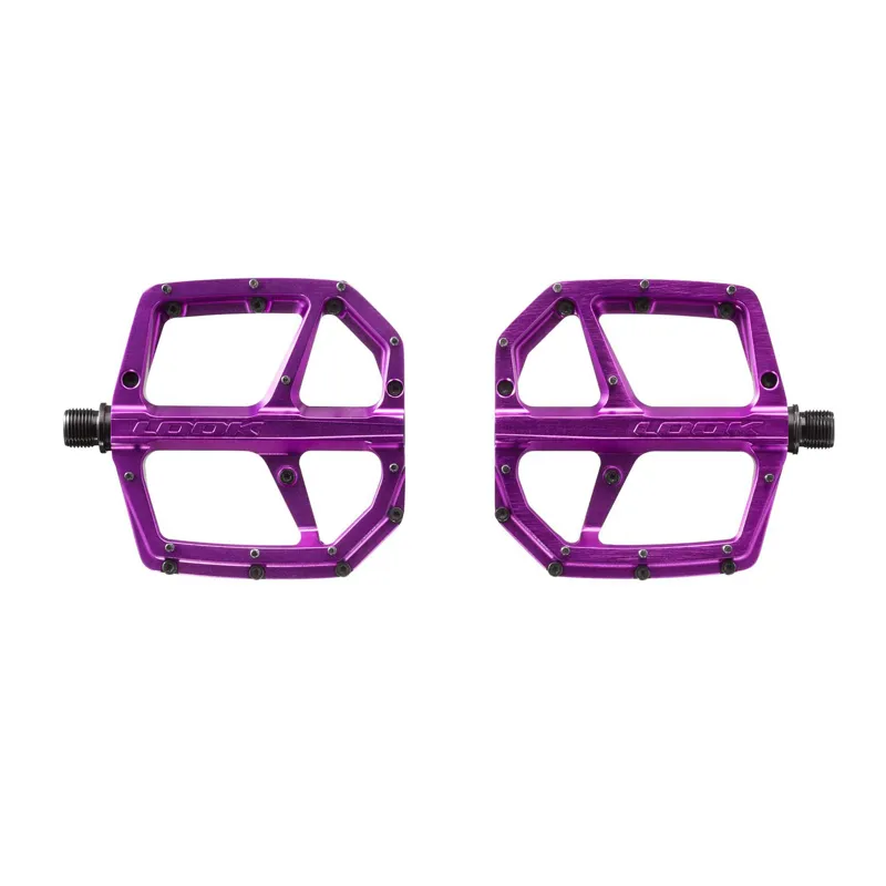 Look Trail Roc+ Flat MTB Pedals - Purple