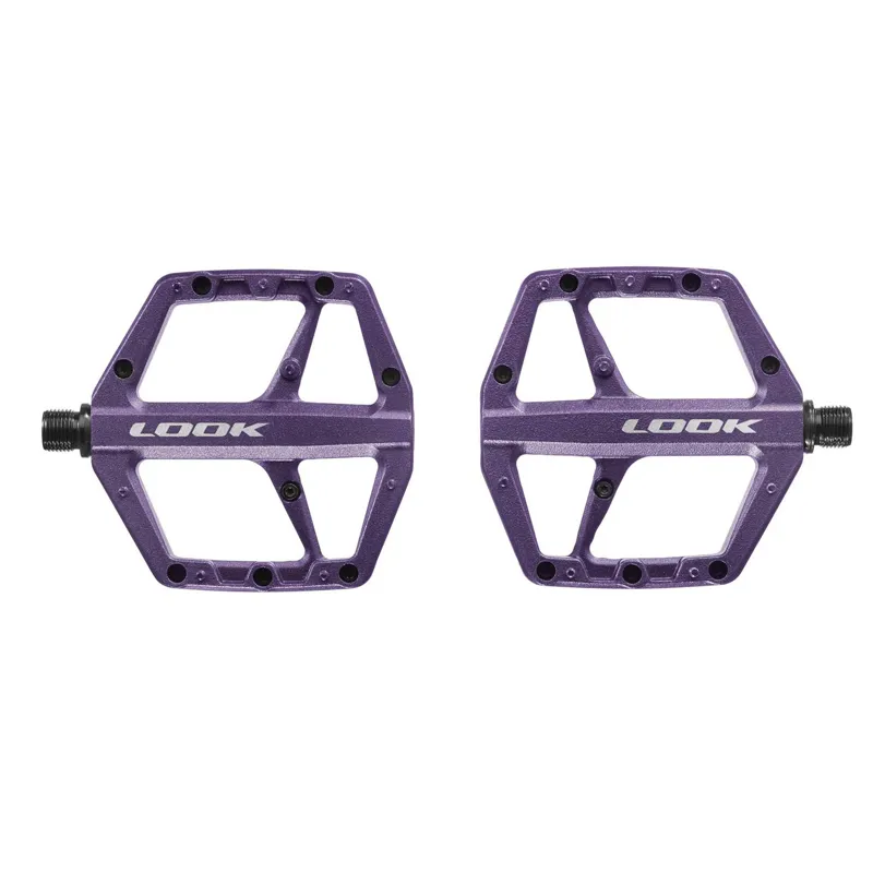 Look Trail Roc Flat MTB Pedals - Purple