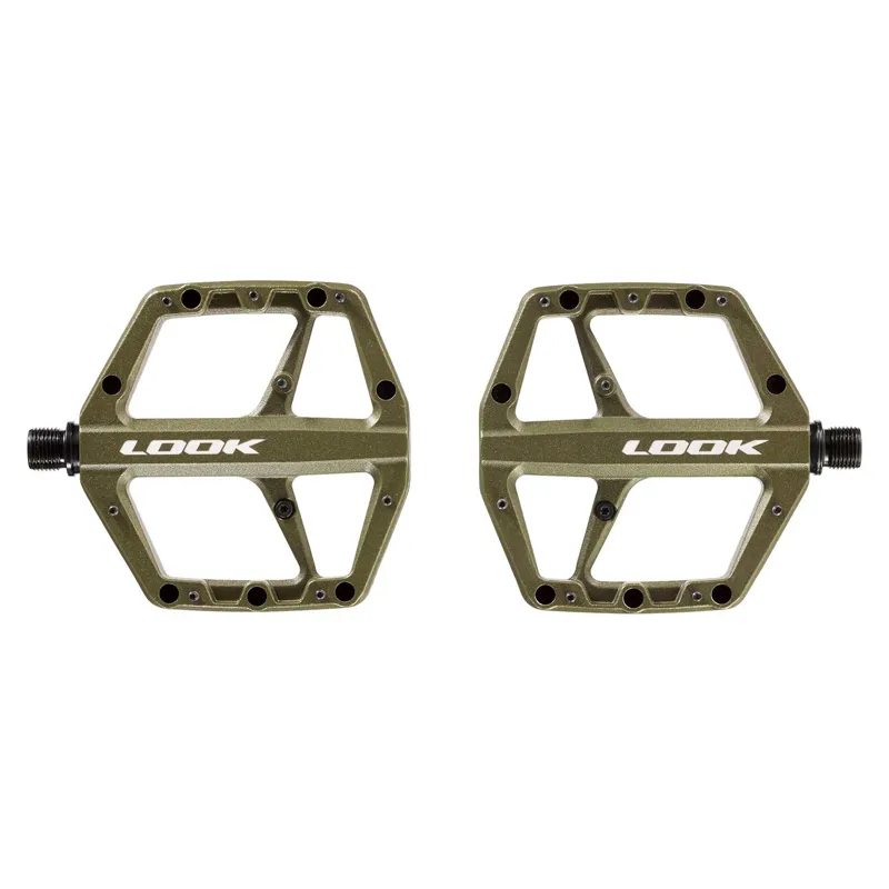 Look Trail Roc Flat MTB Pedals - Green