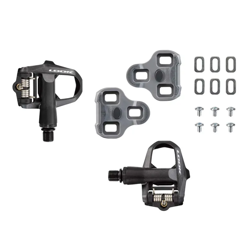 Look Keo 2 Max Carbon Clipless Road Pedals - Black-3