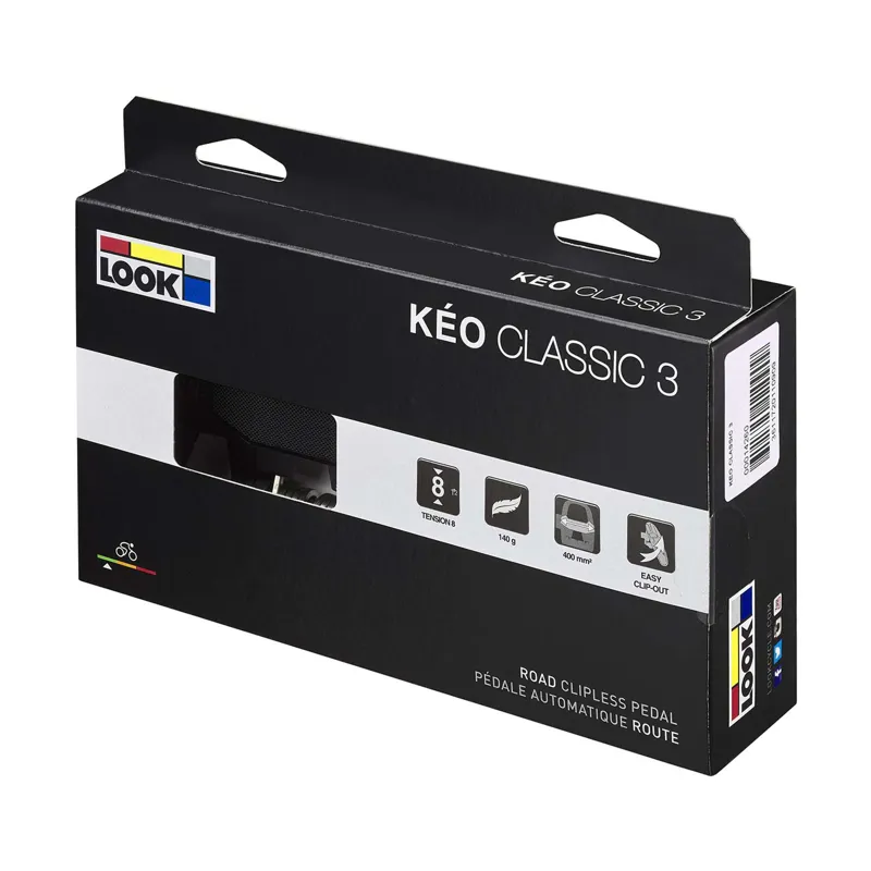 Look Keo Classic 3 Clipless Road Pedals - Black-4
