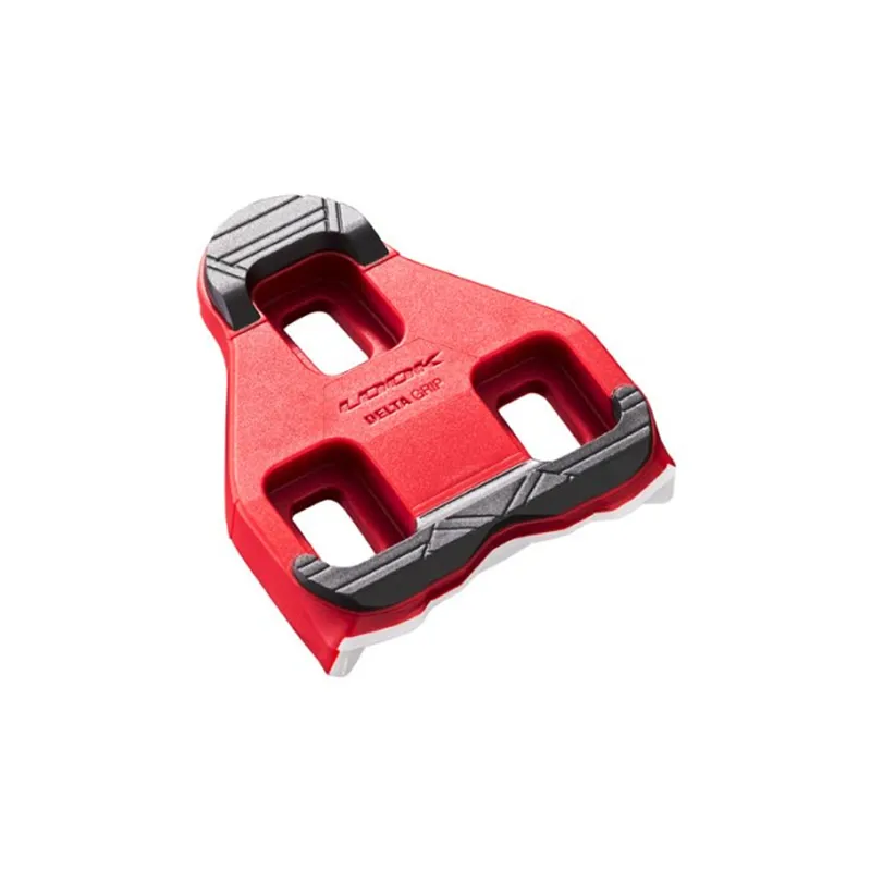 Look Delta Fitness Grip 9 Degrees Road Pedal Cleat - Red-1