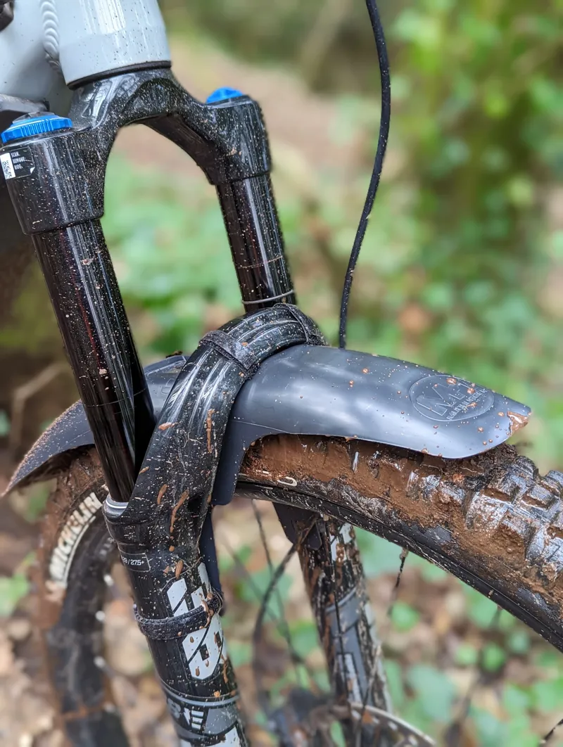 Mudhugger EVO Ziptie Fitting Front Mudguarg - Long-9