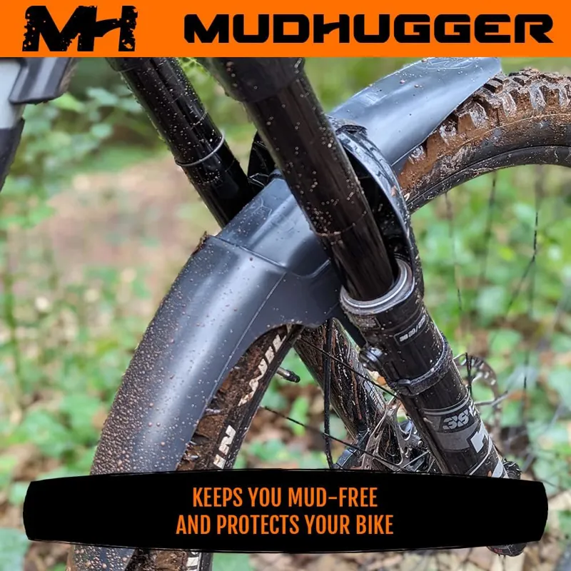 Mudhugger EVO Ziptie Fitting Front Mudguarg - Long-8