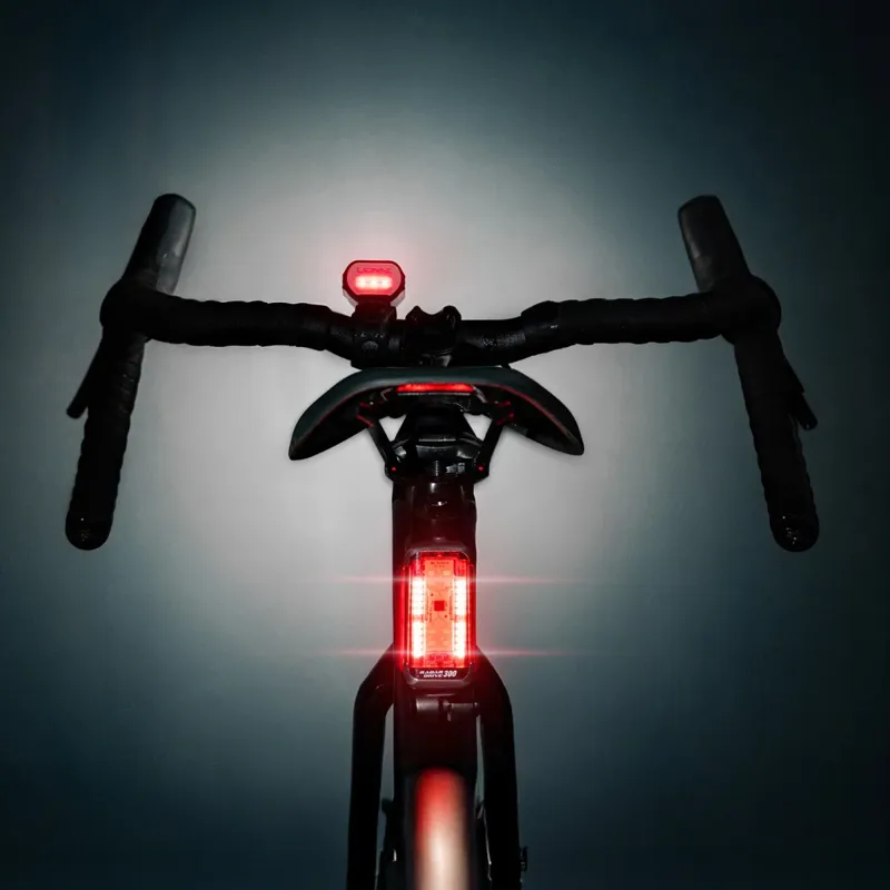 Lezyne Radar React System 1200/300 Light Set - Black-4
