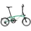 Brompton P line V2 4 Speed Mid Bar 2026 Folding Bike - Palm Green