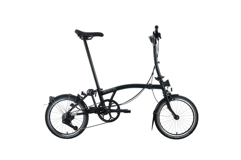 Brompton M12L C Line 12 Speed 2026 Folding Bike - Black Matt
