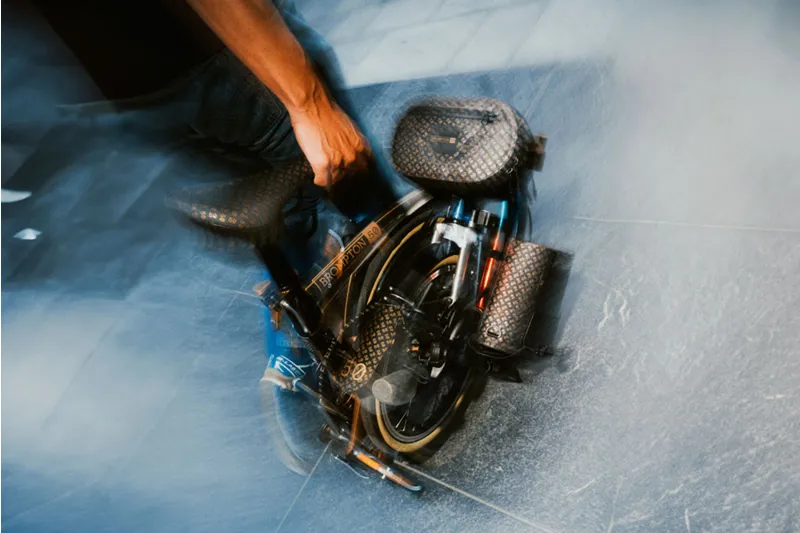 Brompton 1975 Limited Edition C line M Type 2025 Folding Bike - Thermal Fade Lacquer-11