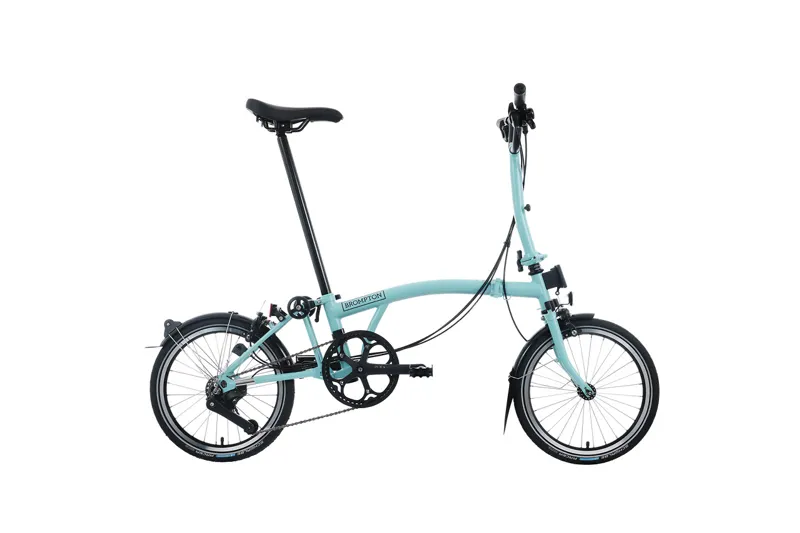 Brompton M12L C Line 12 Speed 2025 Folding Bike - Turkish Green