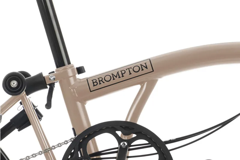 Brompton C Line 12 Speed Mid Bar 2026 Folding Bike -  Dune Sand-6