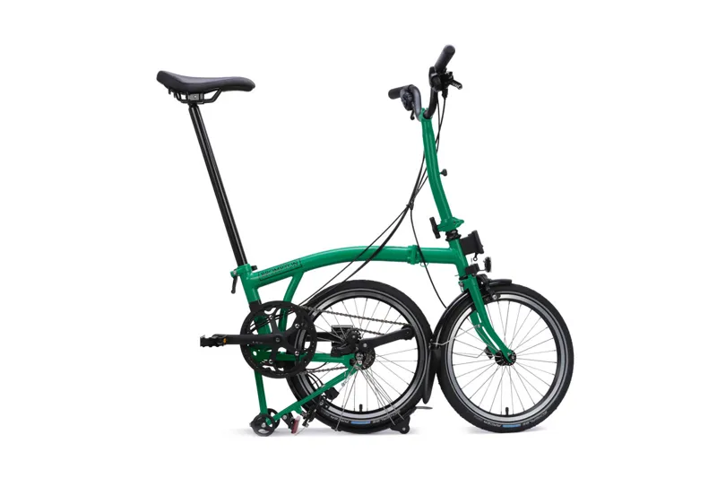 Brompton M12L C Line 12 Speed 2026 Folding Bike -  Palm Green-2