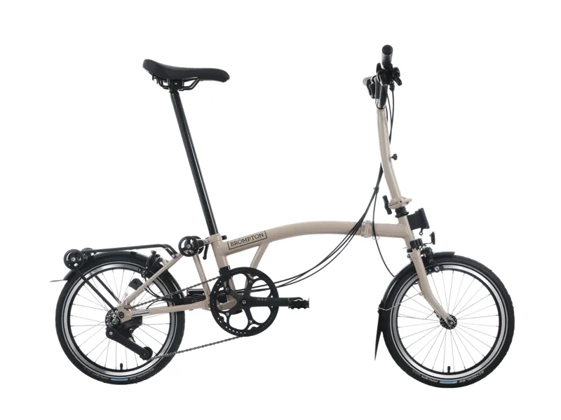 Brompton M12L C Line 12 Speed 2025 Folding Bike - Dune Sand