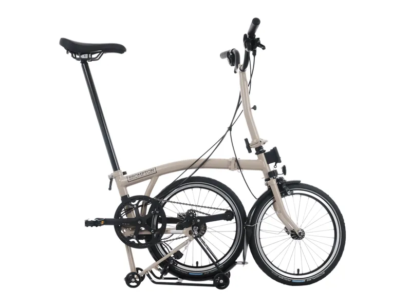 Brompton M12L C Line 12 Speed 2025 Folding Bike - Dune Sand-2