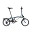 Brompton M12R C Line 12 Speed 2025 Folding Bike - Ocean Blue