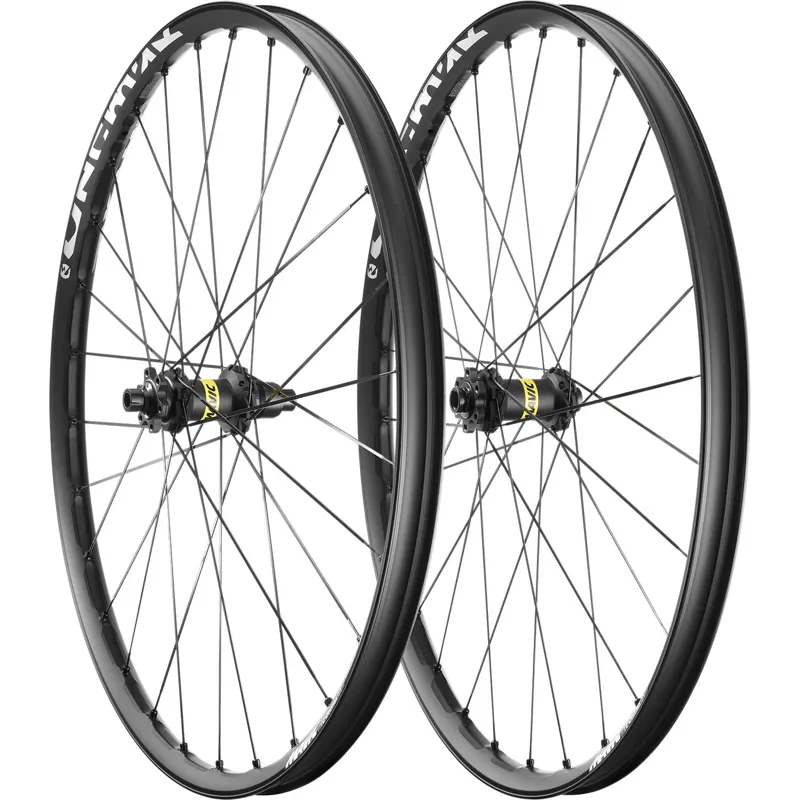 Mavic E-Deemax S 29 Disc Centre Lock Boost MTB Wheelset - Shimano MS