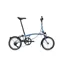 Brompton M4L C Line 2026 4 Speed Folding Bike - Cloud Metallic