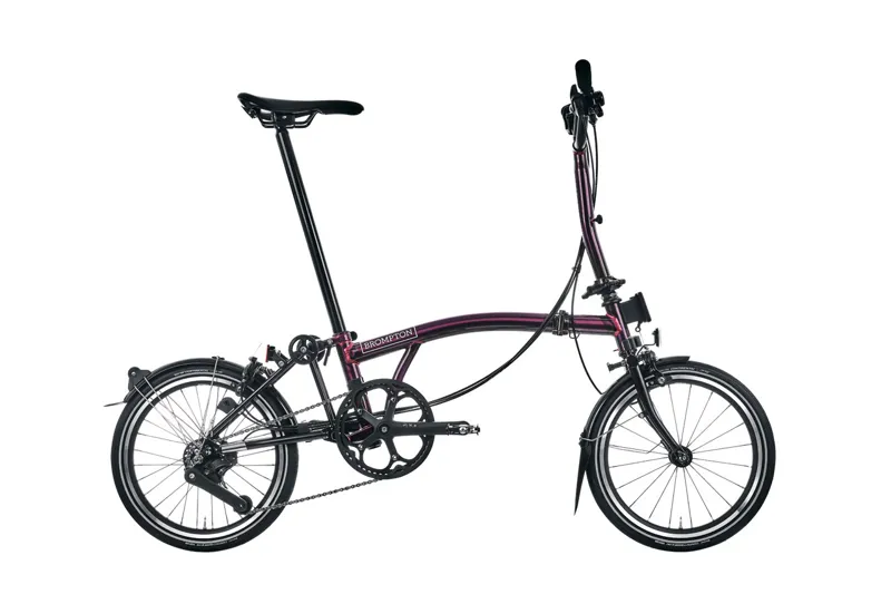 Brompton M4L P Line 4 Speed 2026 Folding Bike - Amethyst Lacquer - 54T