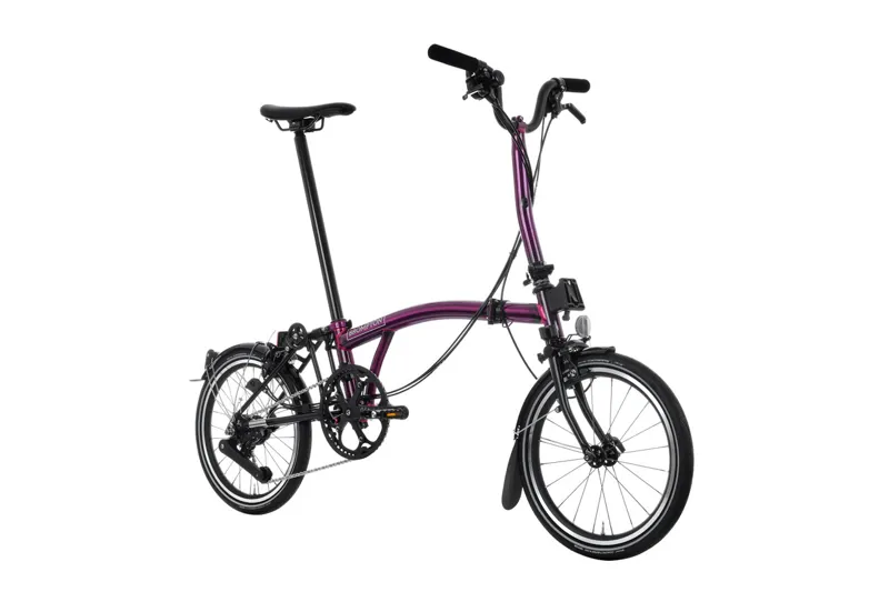 Brompton M4L P Line 4 Speed 2026 Folding Bike - Amethyst Lacquer - 54T-1