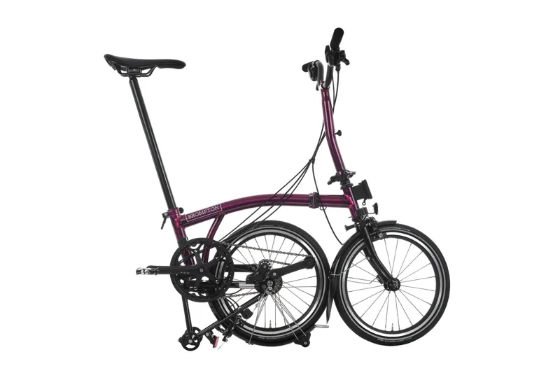 Brompton M4L P Line 4 Speed 2026 Folding Bike - Amethyst Lacquer - 54T-2
