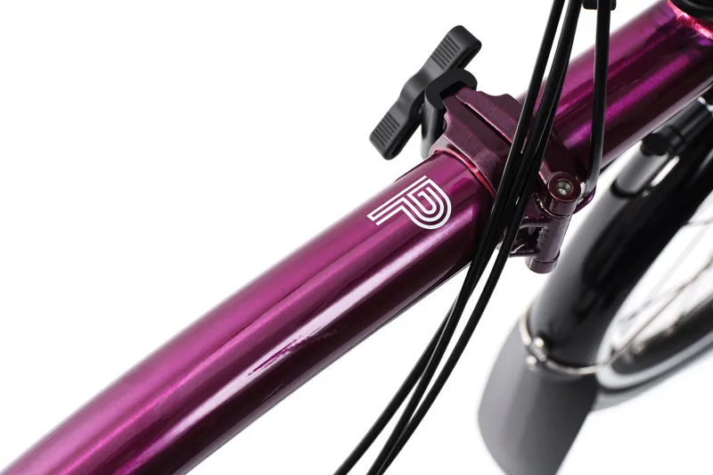 Brompton M4L P Line 4 Speed 2026 Folding Bike - Amethyst Lacquer - 54T-4