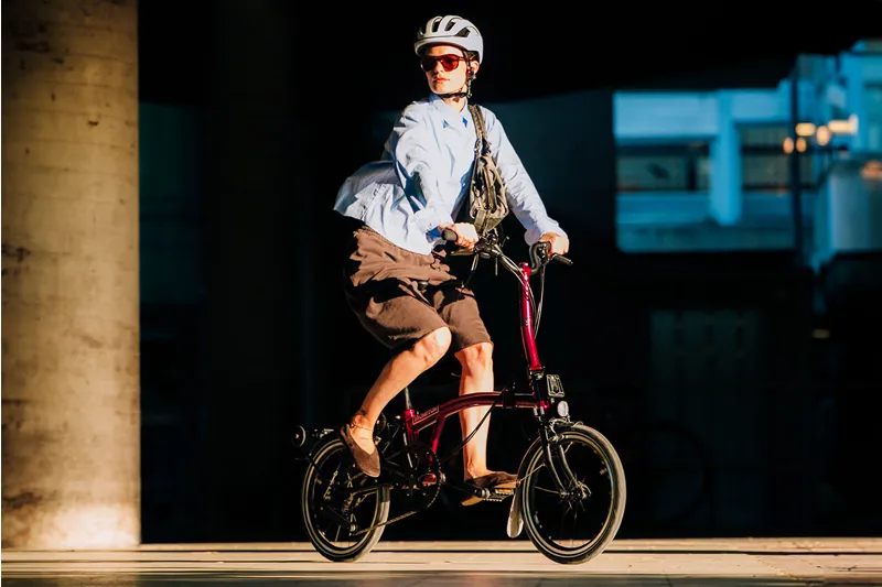 Brompton M4L P Line 4 Speed 2026 Folding Bike - Amethyst Lacquer - 54T-5