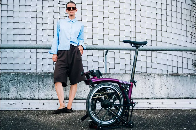 Brompton M4L P Line 4 Speed 2026 Folding Bike - Amethyst Lacquer - 54T-6