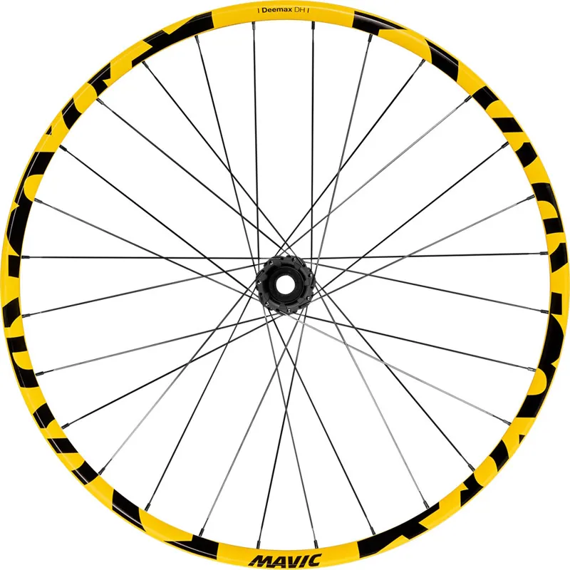 Mavic Deemax DH Yellow 29 6 Bolt Boost Rear MTB Wheel - Boost