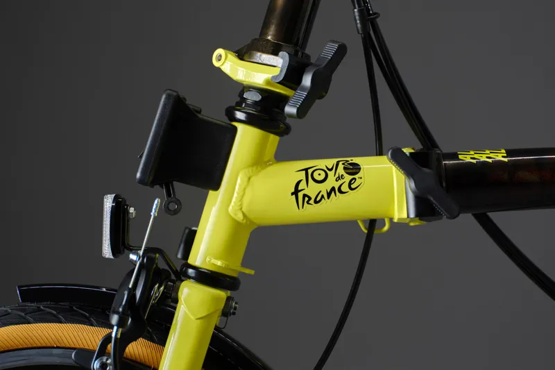 Brompton x Tour de France C Line 2025 Folding Bike - Leaders yellow