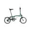 Brompton M6R Mid Bar C Line Explore 2025 Folding Bike - Racing Green