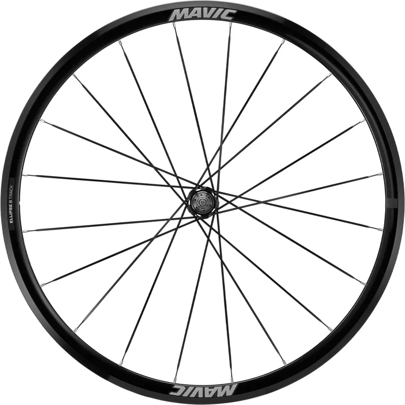 Mavic Ellipse II Track Rim Brake Rear Road Wheel - Black