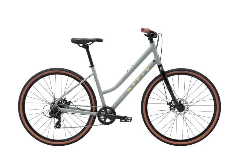 Marin Kentfield 1 Step Through 2026 Hybrid Bike - Grey 