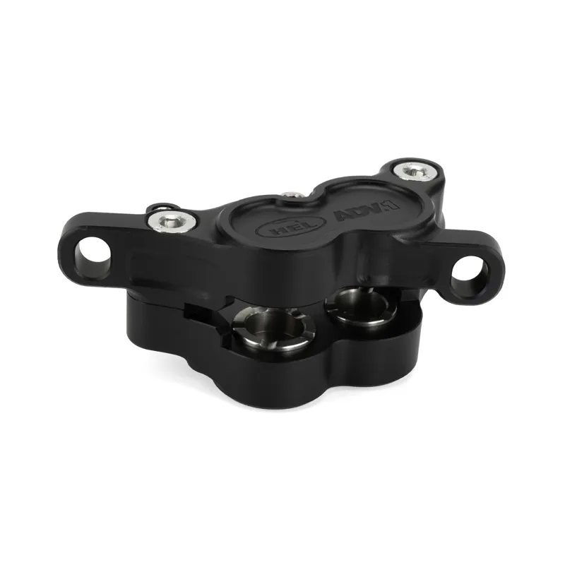 HEL Advocate 4-Piston Hydraulic Disc Brake System - Black/Grey/Carbon-6