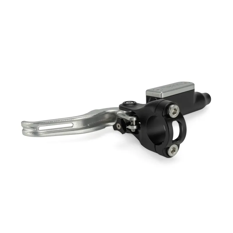 HEL Advocate 4-Piston Hydraulic Disc Brake System - Black/Silver/Carbon-2