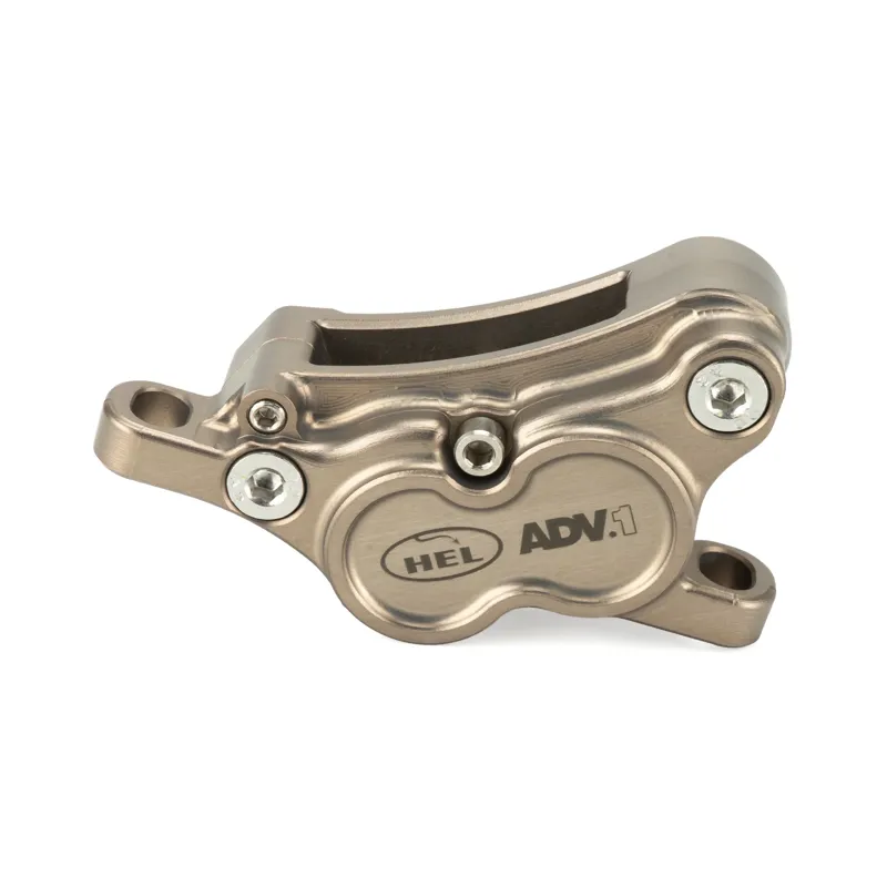 HEL Advocate 4-Piston Hydraulic Disc Brake System - Bronze/Silver/Carbon-5