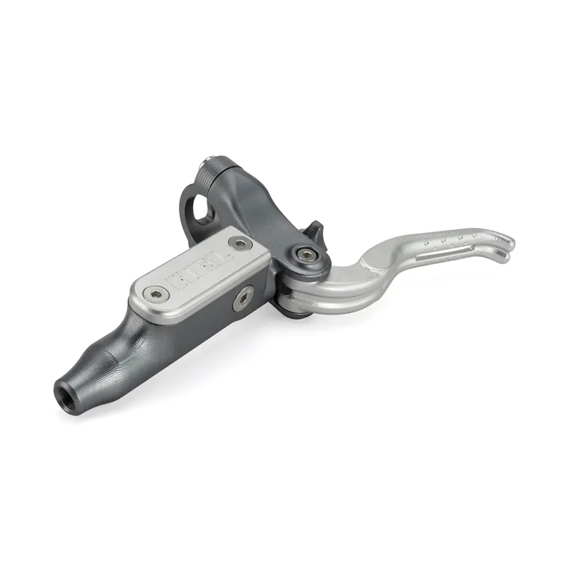 HEL Advocate 4-Piston Hydraulic Disc Brake System - Grey/Silver/Clear