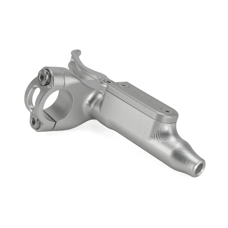 HEL Advocate 4-Piston Hydraulic Disc Brake System - Hyper Silver/Clear-2