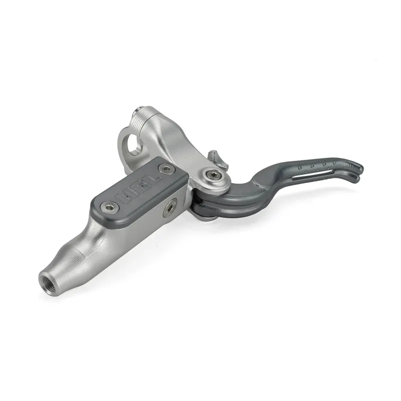 HEL Advocate 4-Piston Hydraulic Disc Brake System - Silver/Grey/Clear