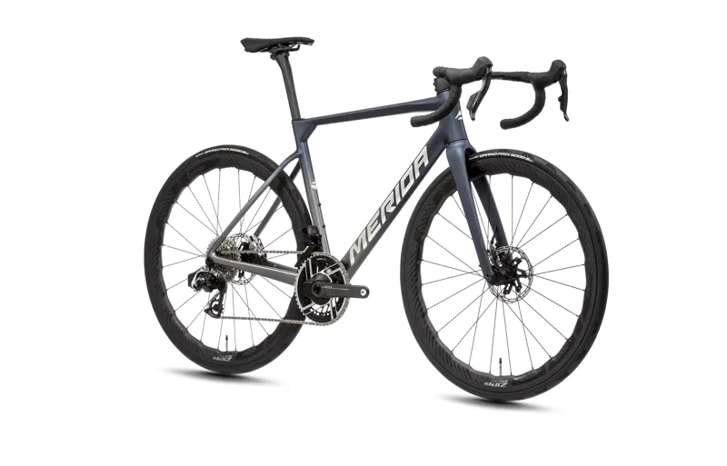 Merida Scultura 10K 2025 Carbon Road Bike - Silk Blue/Grey-1