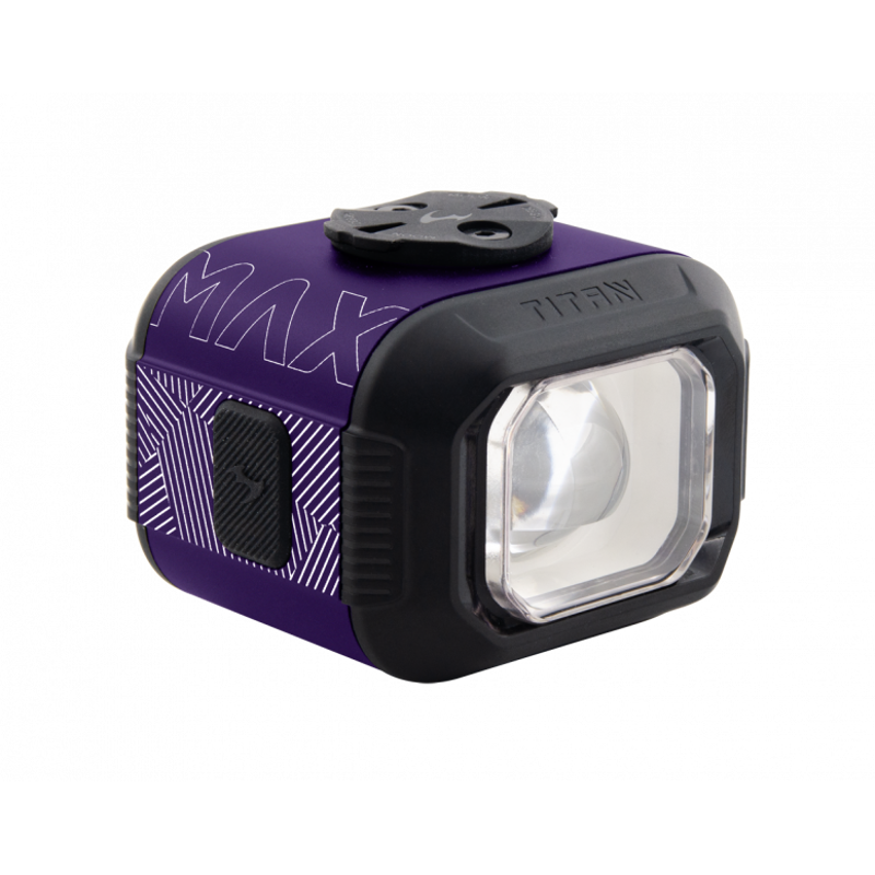Moon Titan Max 1700 Front Light - 1700 Lumes - Purple