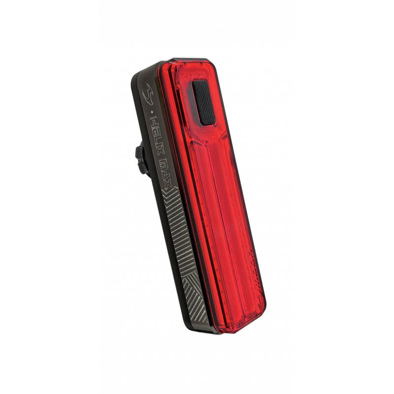 Moon Helix Max 250 Lumens Rechargeable Rear Light - Black/Red-1