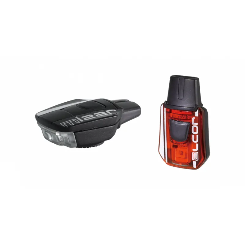 Moon Mizar 40 Lumens/Alcor 15 Lumens Rechargeable Light Set - Black