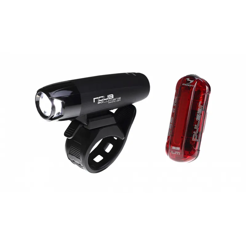 Moon Nova 100 Lumens/Pulsar 25 Lumens Battery Powered Light Set
