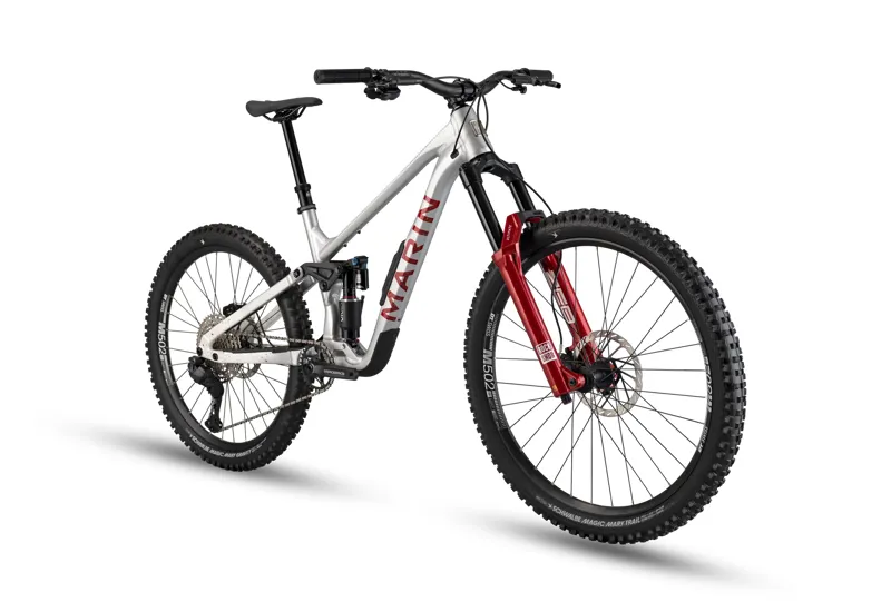 Marin Alpine Trail XR 2026 Full Suspension MTB - Grey/Red/White-1