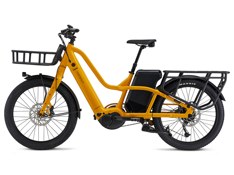 Momentum PakYak E+ Electric Cargo Bike - Bumblebee-1