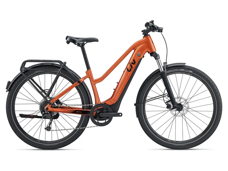 Liv Amiti E 2 Women s Electric Hybrid Bike Copper Coin