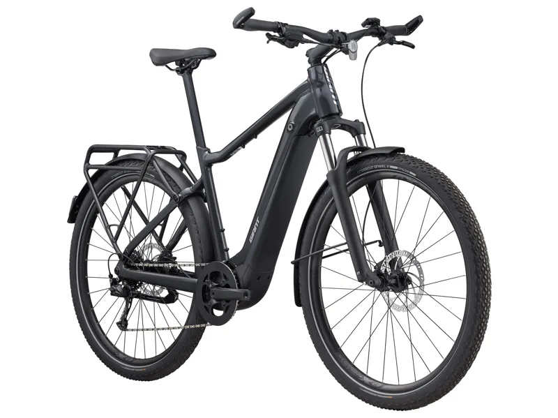 Giant Explore E+ 2 GTS DD Electric Hybrid Bike - Gunal Black-1