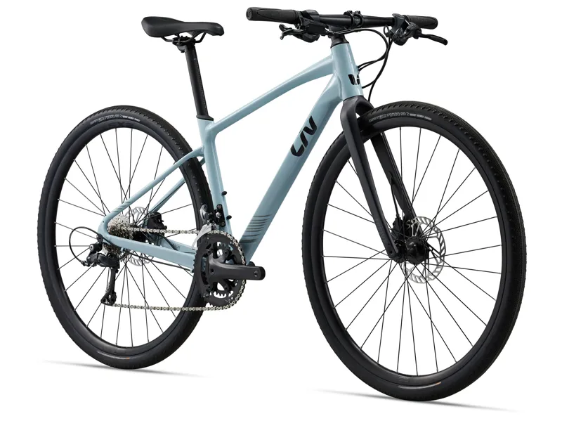 Liv Thrive 3 Women's Hybrid Bike - Gloss Soap Suds-1