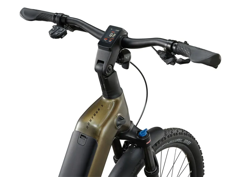 Giant AnyTour X E+ 3 2024 Electric Hybrid Bike - Pyrite Brown-2
