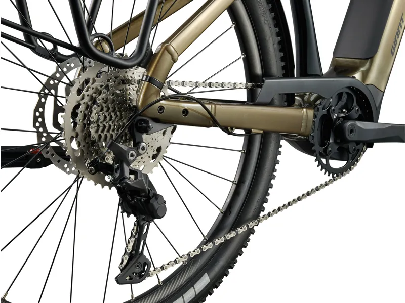 Giant AnyTour X E+ 3 2024 Electric Hybrid Bike - Pyrite Brown-6